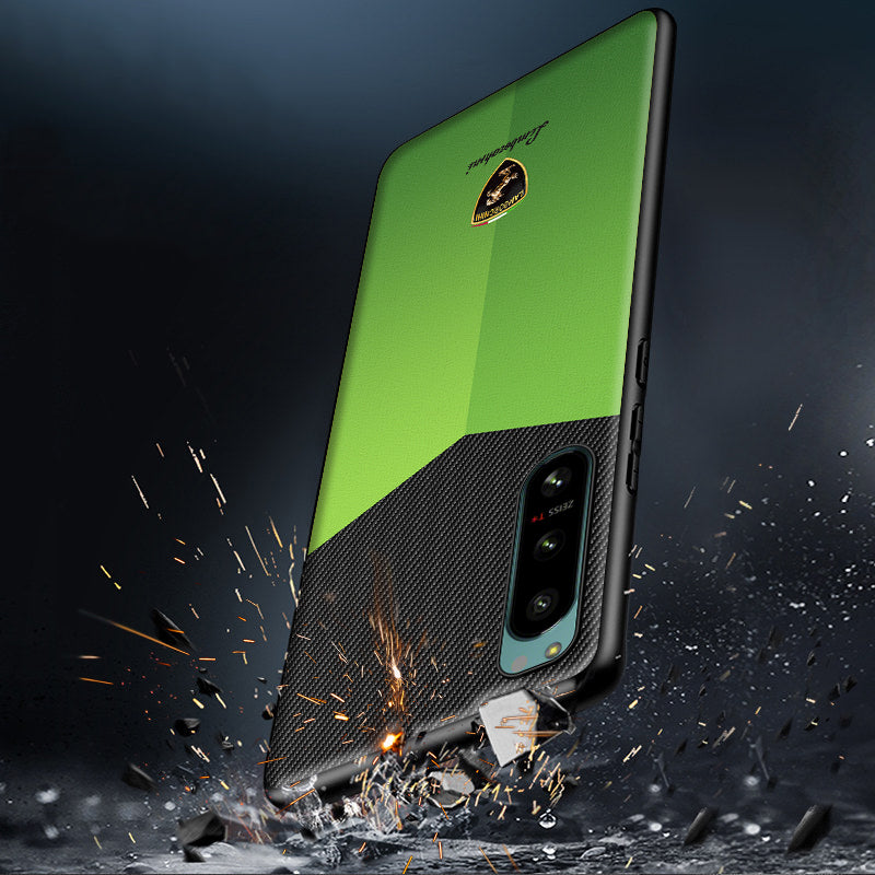 Sports Car Design Spliced Leather Case