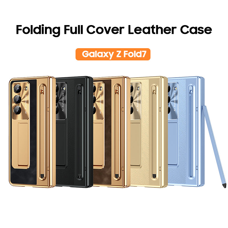 Folding Full Cover Leather Case