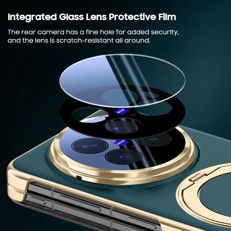 Folding Flip Leather Case with Kickstand