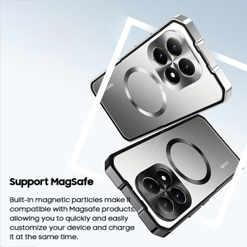 Metal Clear Case with MagSafe