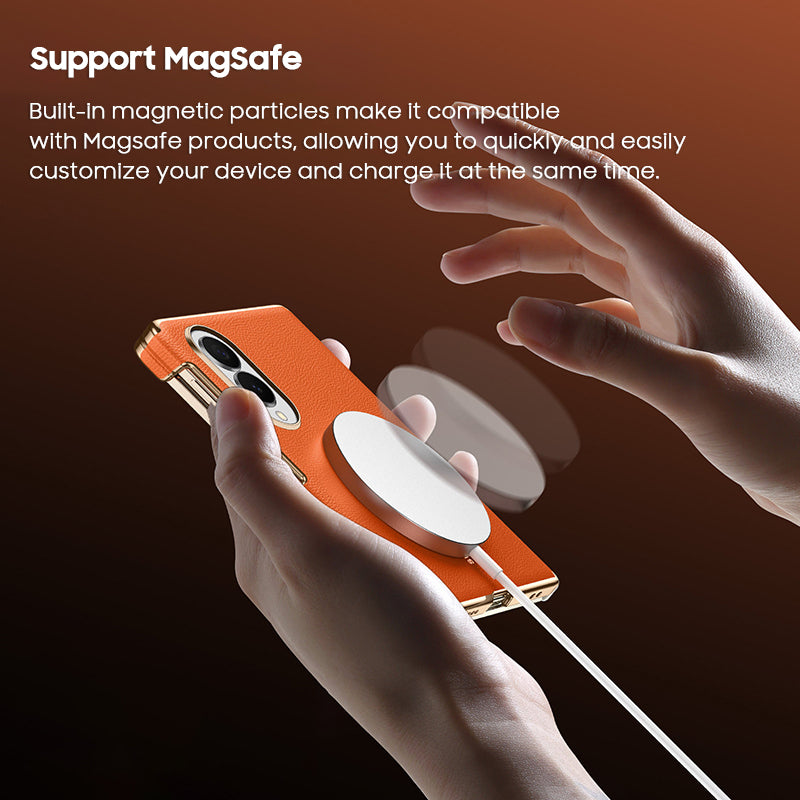 Luxury Leather Case with MagSafe