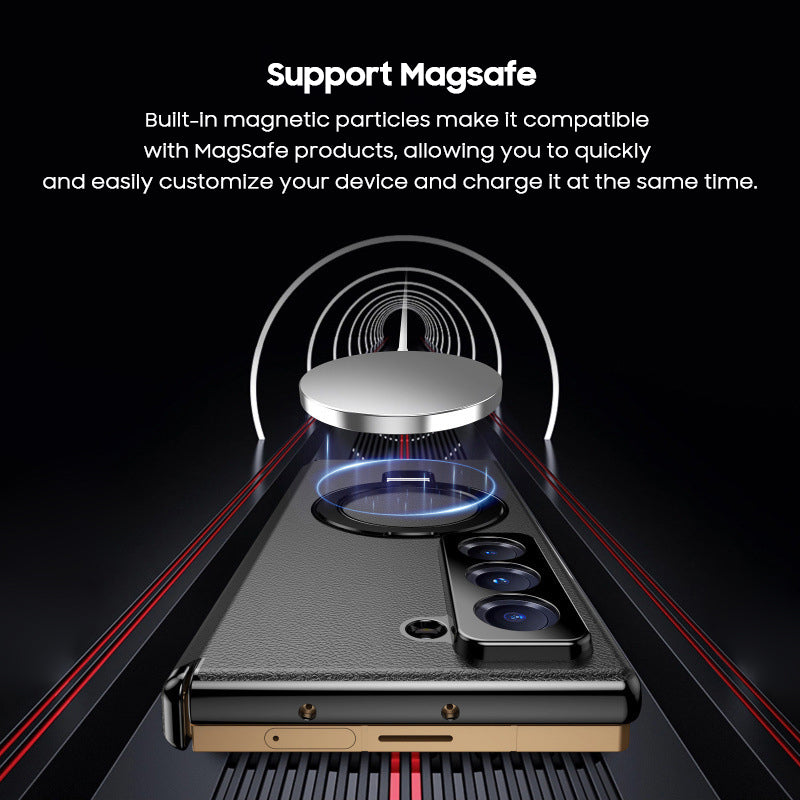 Luxury Leather Case with MagSafe