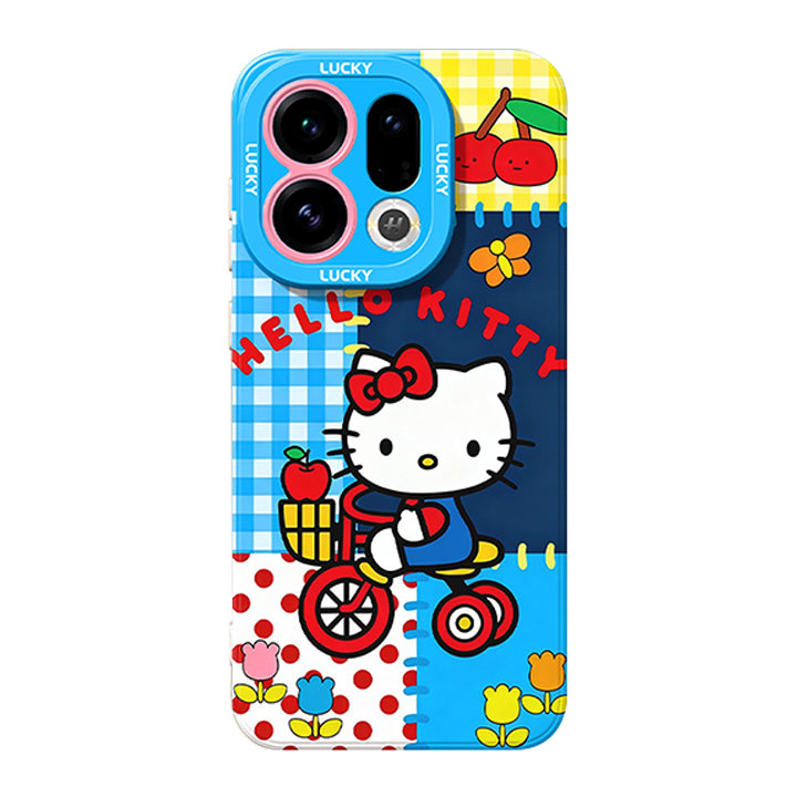 Hello Kitty Liquid Silicone Lanyard Case