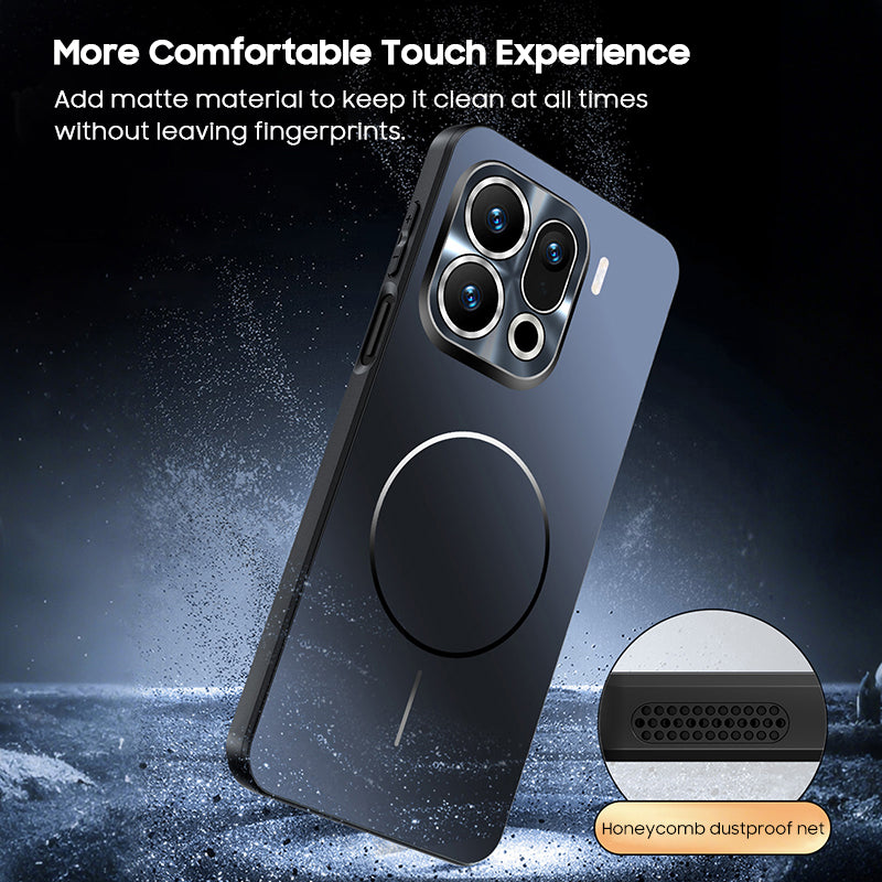 Electroplated Frosted Acrylic Case with MagSafe