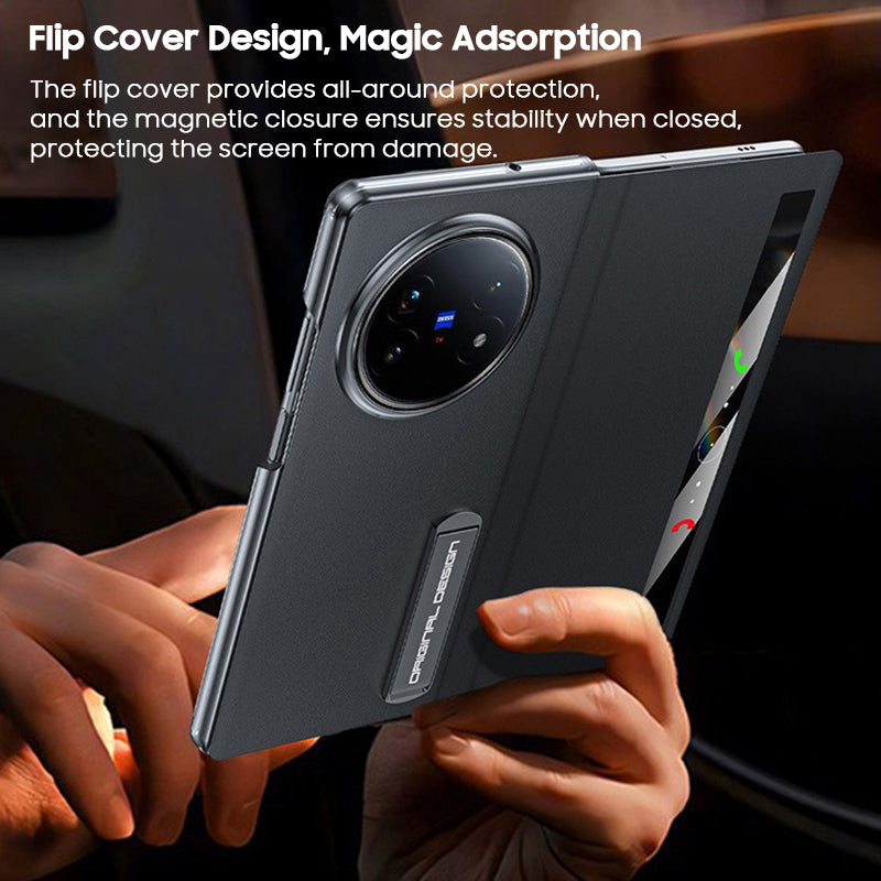 Folding Flip Leather Case