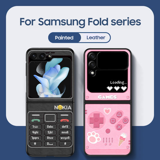 Samsung Series | Galaxy Z Flip Series Retro Game Console Phone Case