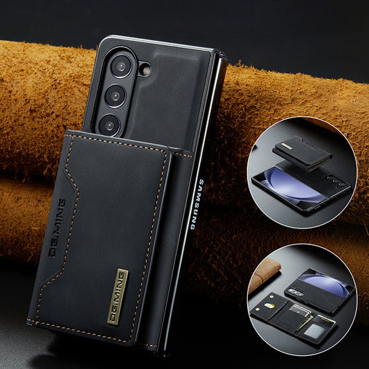 Samsung Series | Galaxy Z Fold Series Card Holder Folding Leather Case
