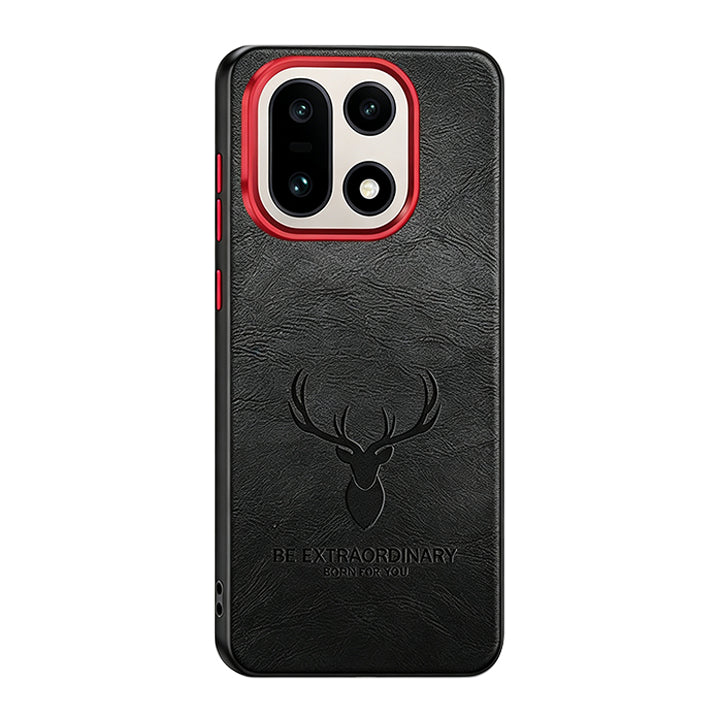 Elk Engraved Leather Case