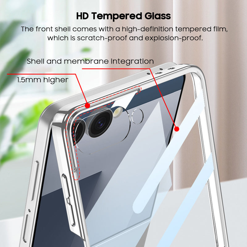 Electroplated Clear Case