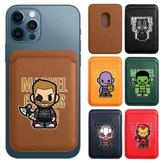 iPhone Series | Marvel Leather Wallet with MagSafe