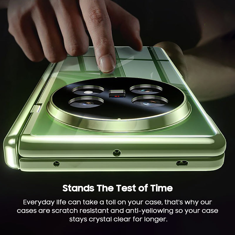 Transparent Electroplated Vertical Case