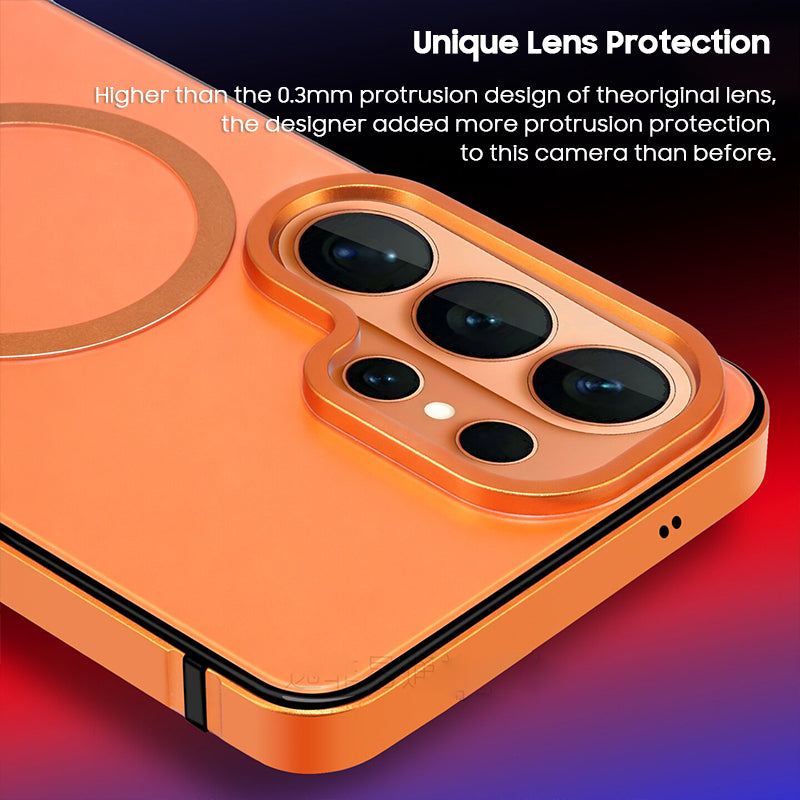 Alloy Metal Frosted Case with MagSafe