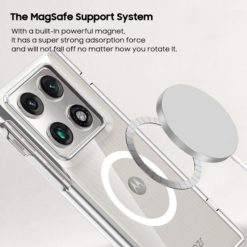 Electroplated Clear Case with MagSafe