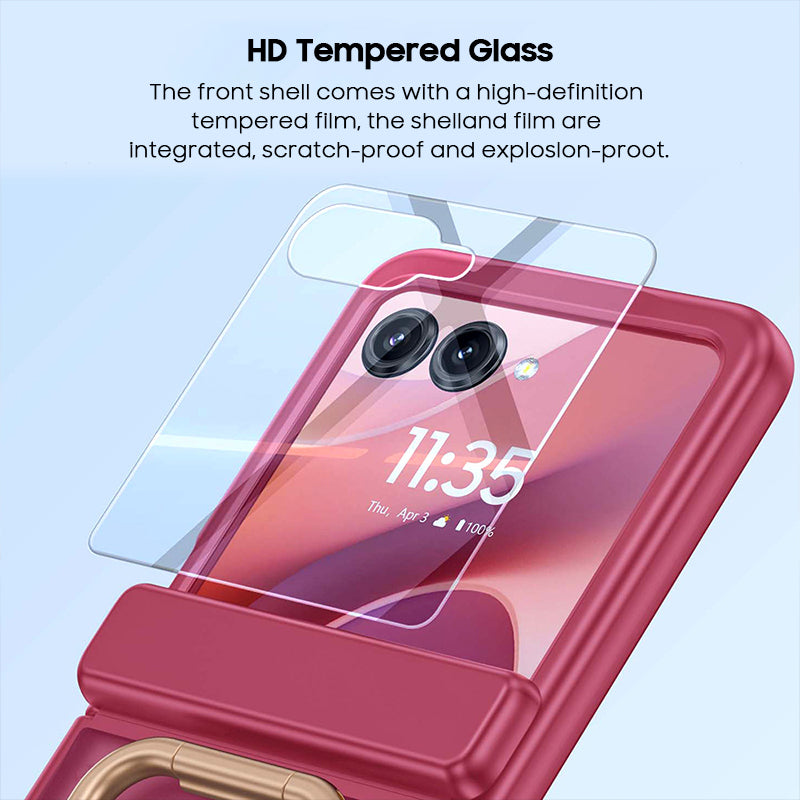 Frosted Translucent Case with Kickstand