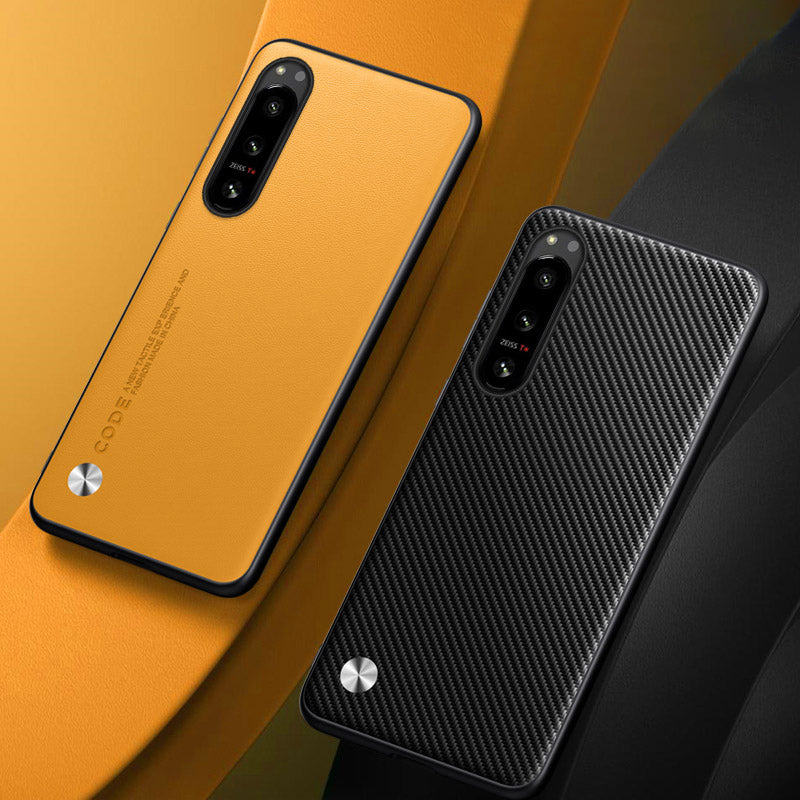 Solid Color Leather Case