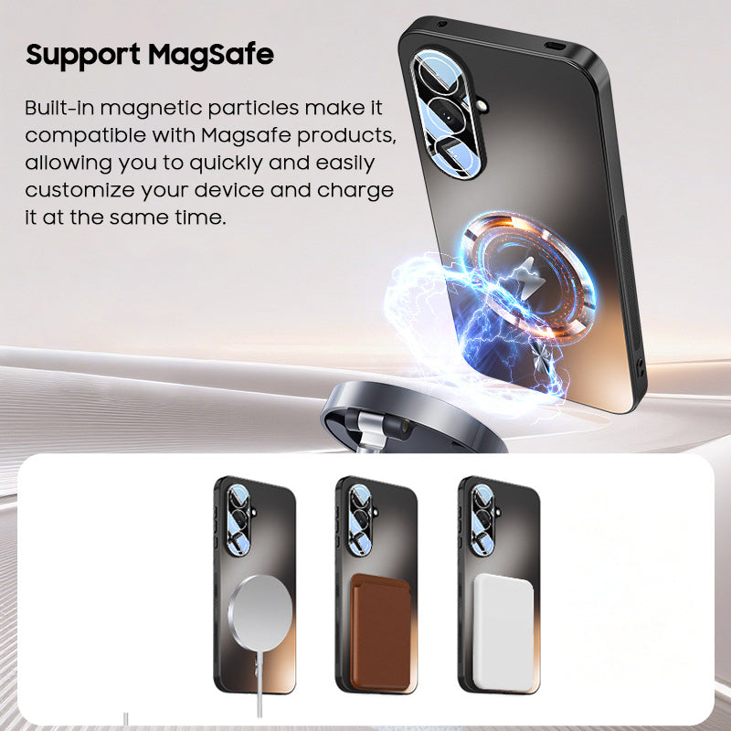 Frosted Glass Case with MagSafe