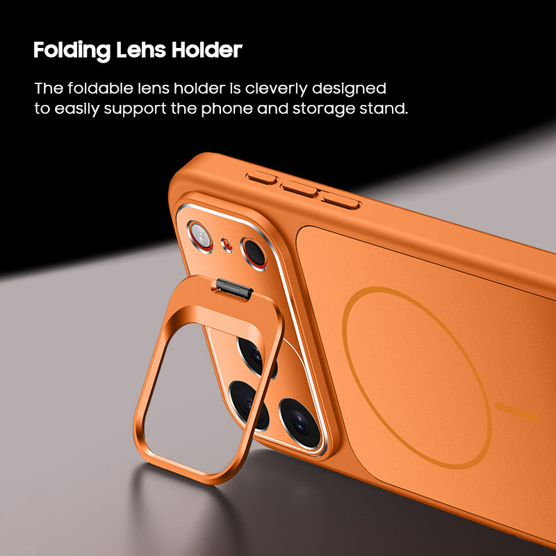 Camera Kickstand Electroplated Case with MagSafe