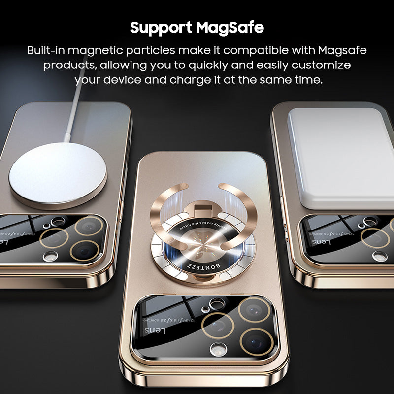 Rotating Bracket Matte Case with MagSafe