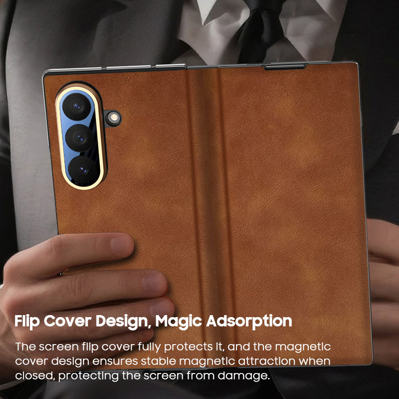 Retro Flip Leather Case