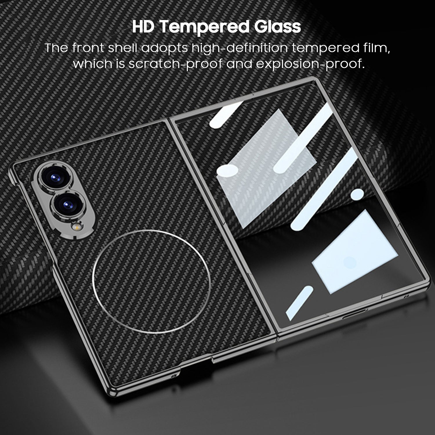 Folding Leather Case
