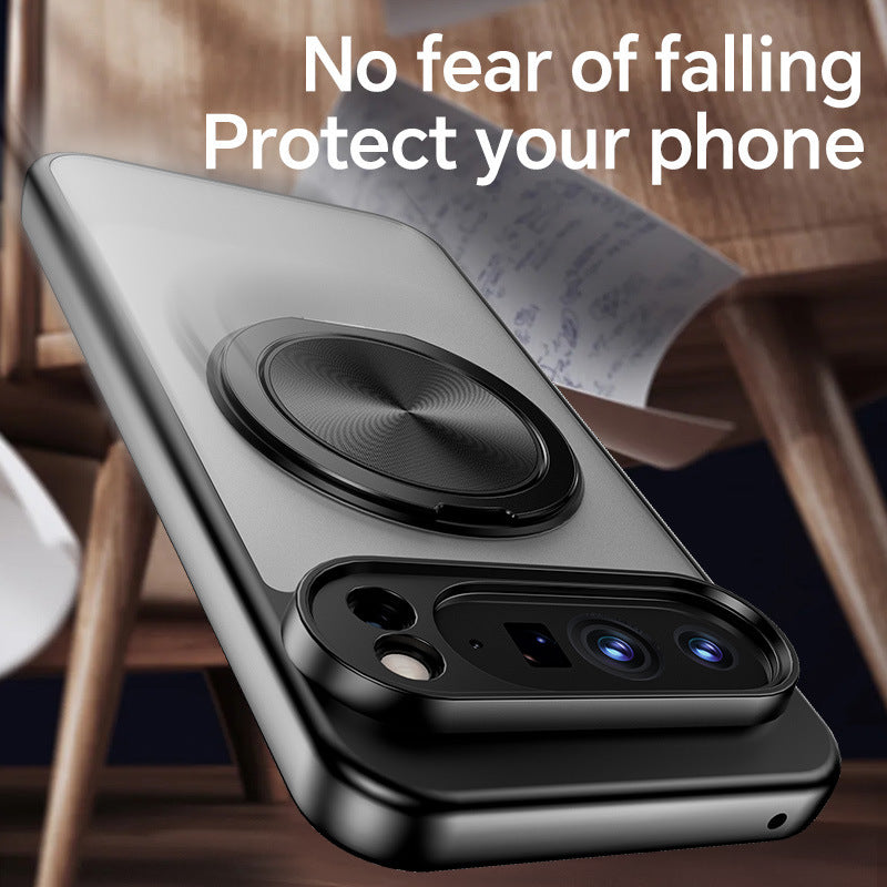 Translucent Frosted Swivel Kickstand Case with MagSafe