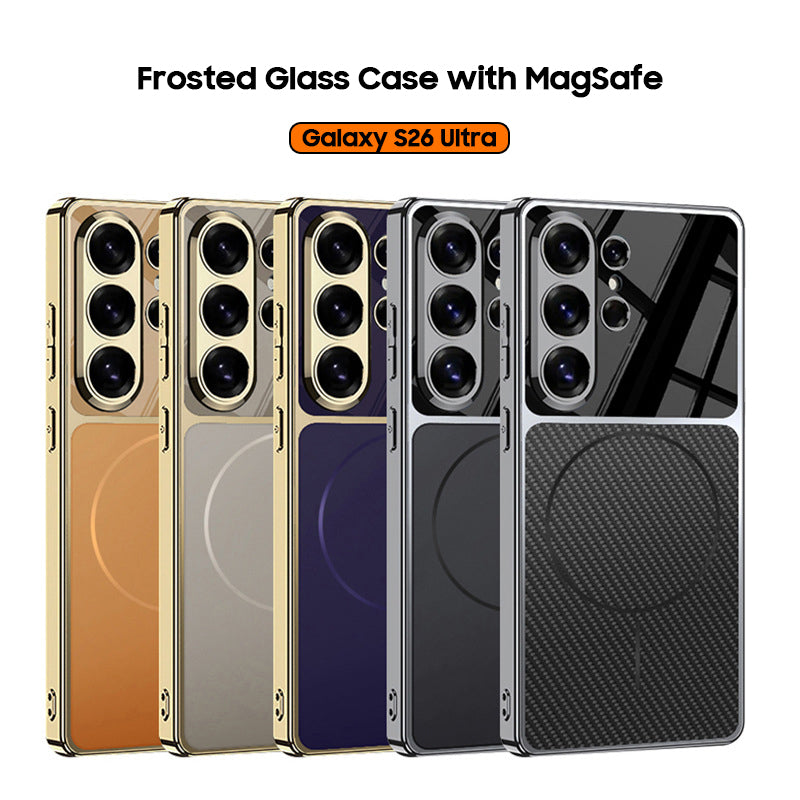 Frosted Glass Case with MagSafe