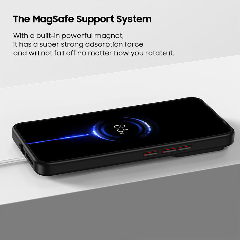 Translucent Skin-Feel Frosted Case with MagSafe
