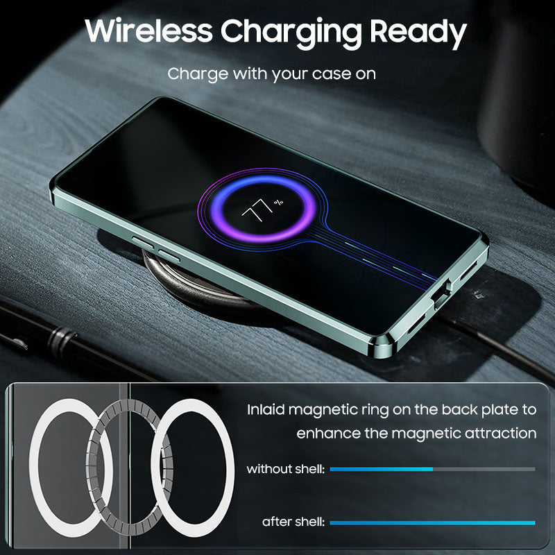 Ultra-Thin Metal Glass Case with MagSafe