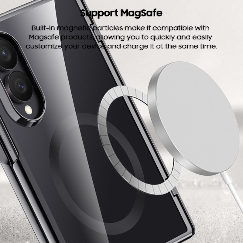 Electroplated Clear Case with MagSafe