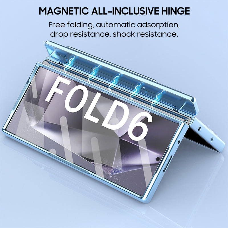 Magnetic Hinge Electroplated Case