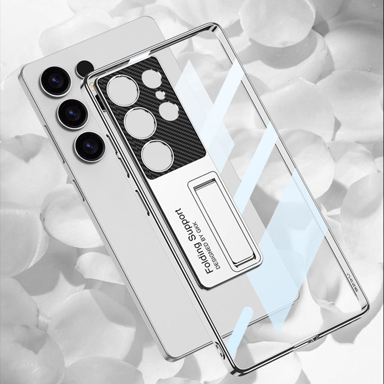 Electroplated Bracket Clear Case