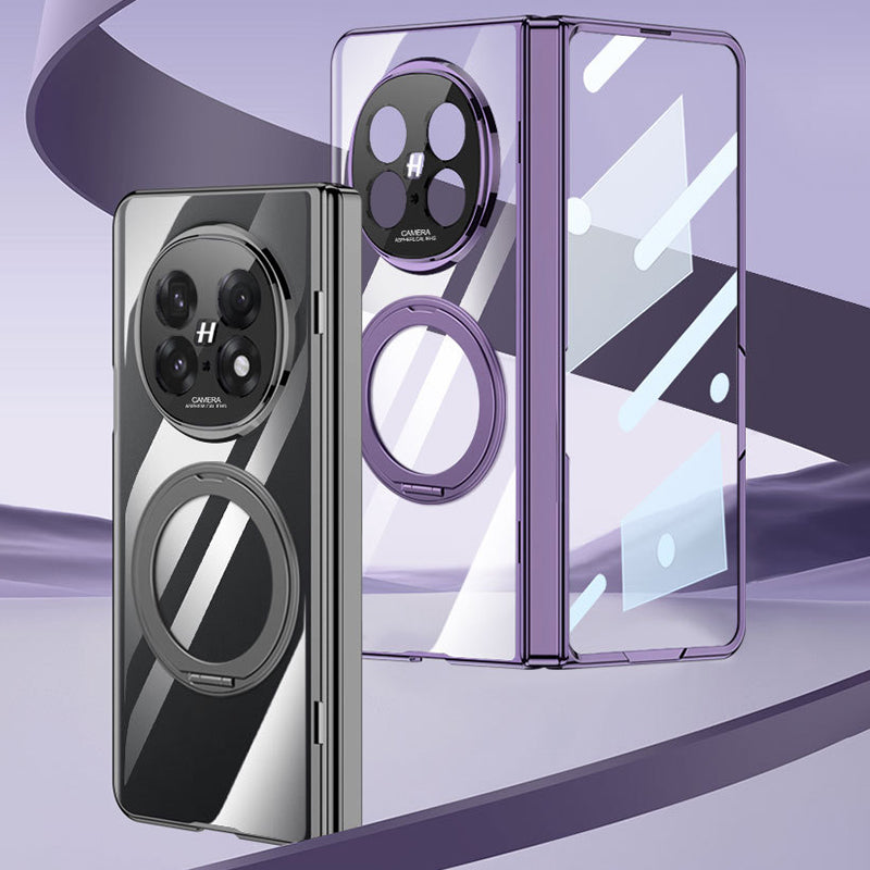 360° Rotating Stand Clear Case with MagSafe