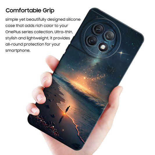 OnePlus Series | Night Meteor Liquid Silicone Phone Case