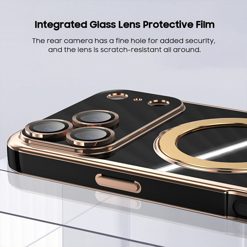 Electroplated Magnetic Ring Case with MagSafe