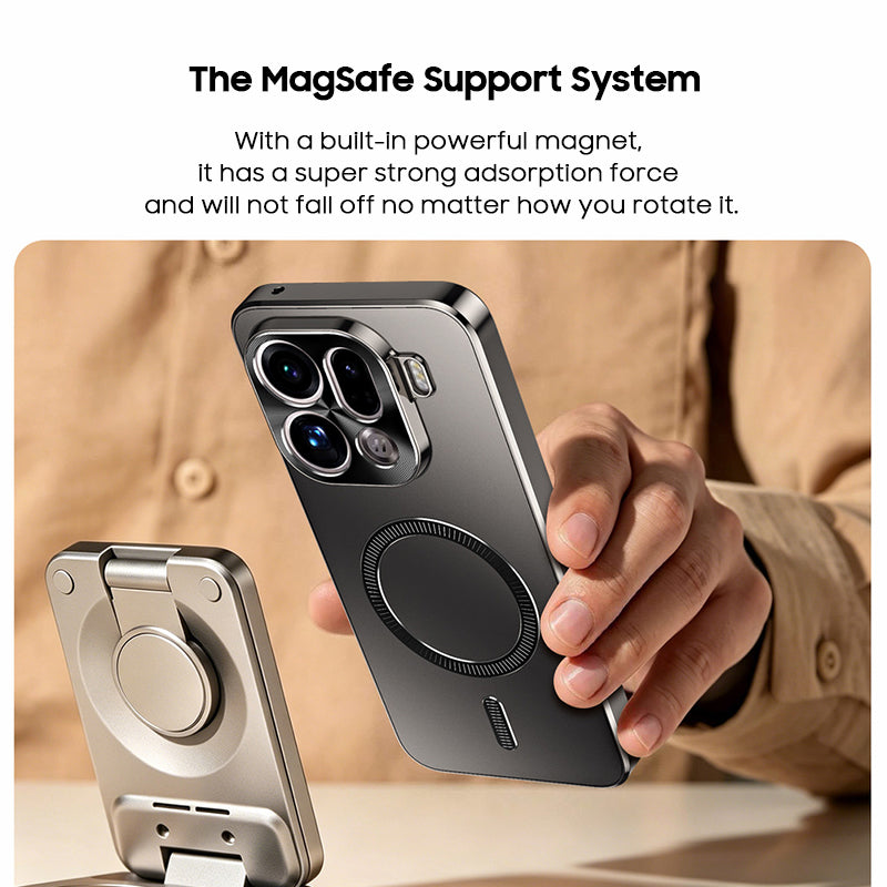 Alloy Metal Frosted Case with MagSafe