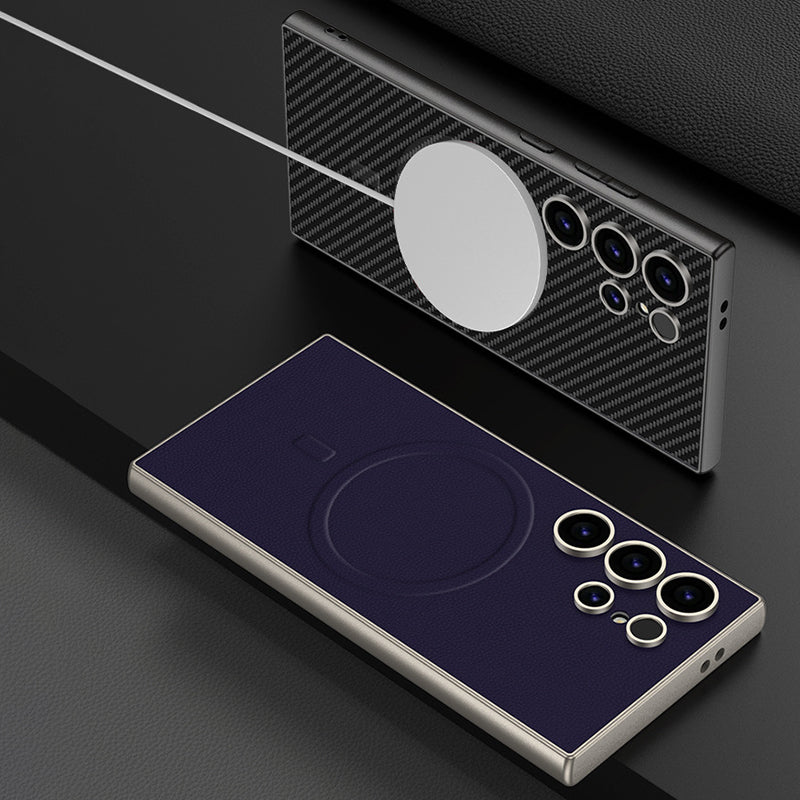 Skin Feel Leather Case with MagSafe