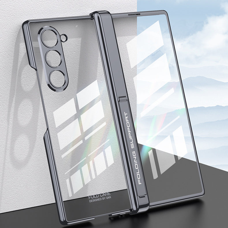 Transparent Electroplated Vertical Case