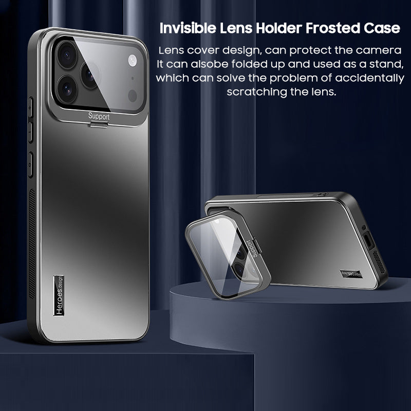 Invisible Lens Holder Frosted Case