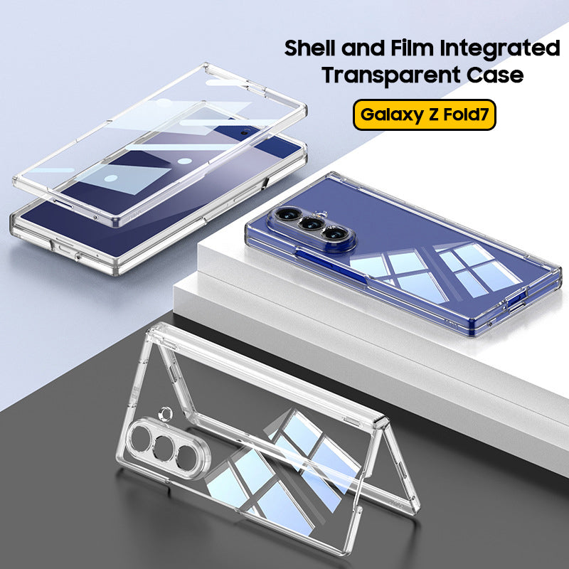 Shell and Film Integrated Transparent Case