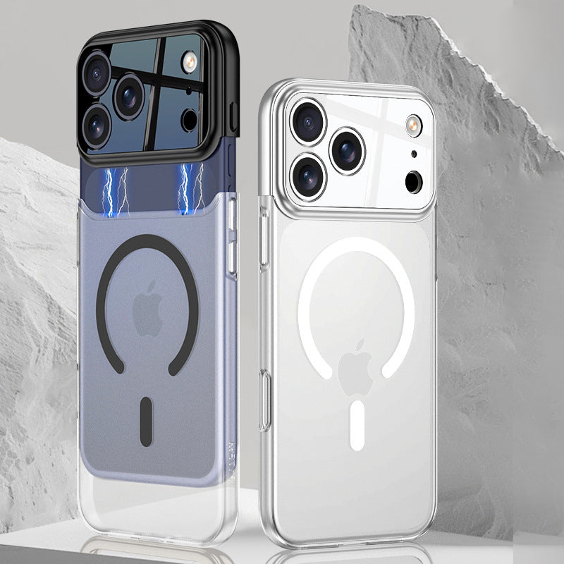 Creative Splicing Translucent Case with MagSafe