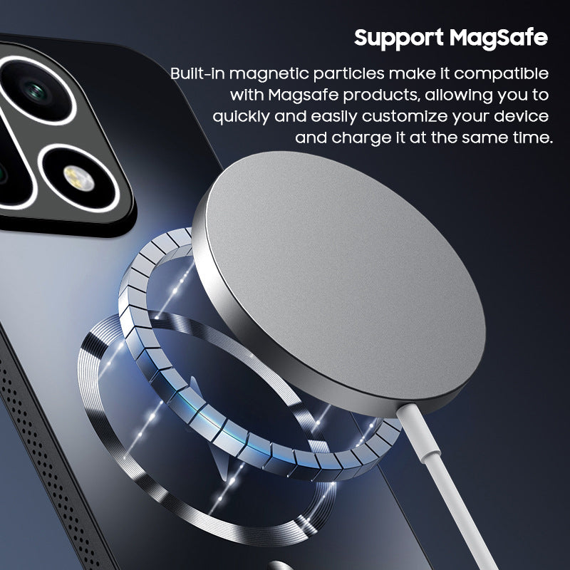 Frosted Glass Case with MagSafe