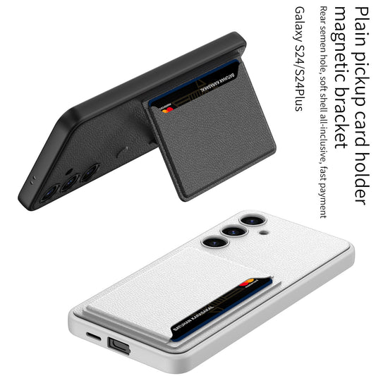 Samsung Series | Ultra-Thin Card Holder Holder Magnetic Leather Case
