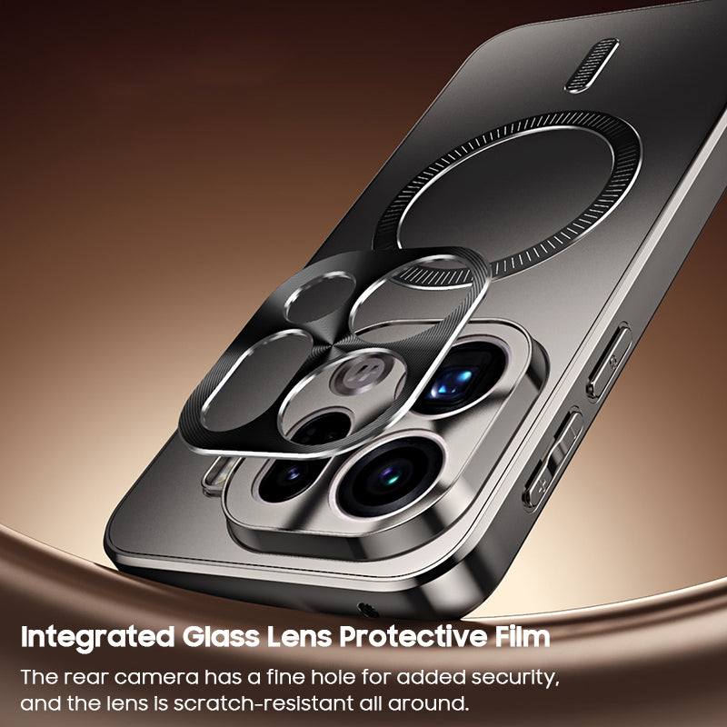 Alloy Metal Frosted Case with MagSafe