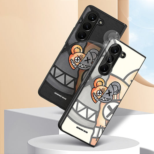 Samsung Galaxy Z Fold Series | Grimace Bear Cartoon Phone Case