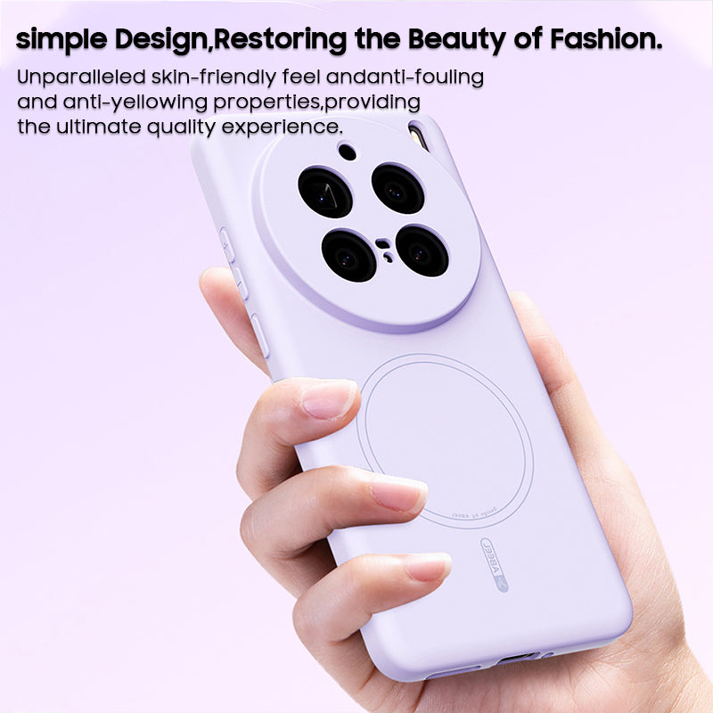 Solid Color Liquid Silicone Case with MagSafe