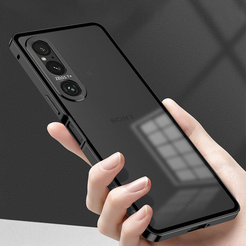 Single-Sided Buckle Metal Frame Case