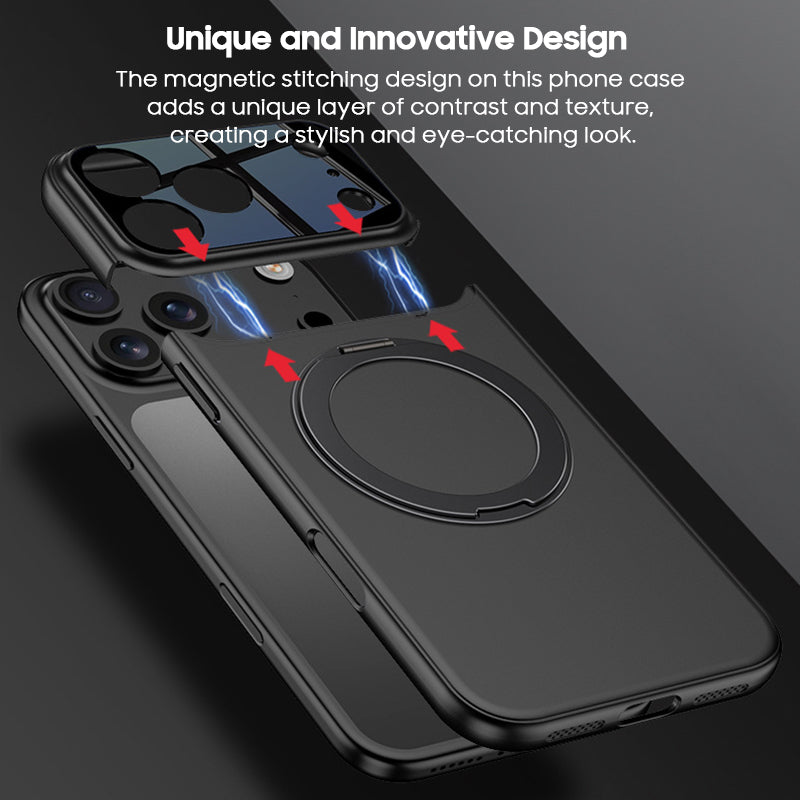 Creative Splicing Frosted Case with MagSafe