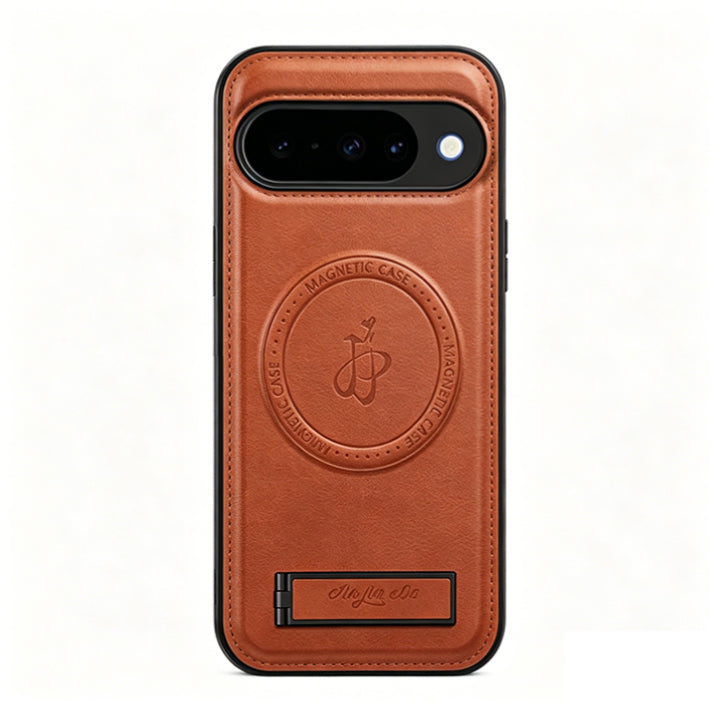 Business kickstand Leather Case with MagSafe