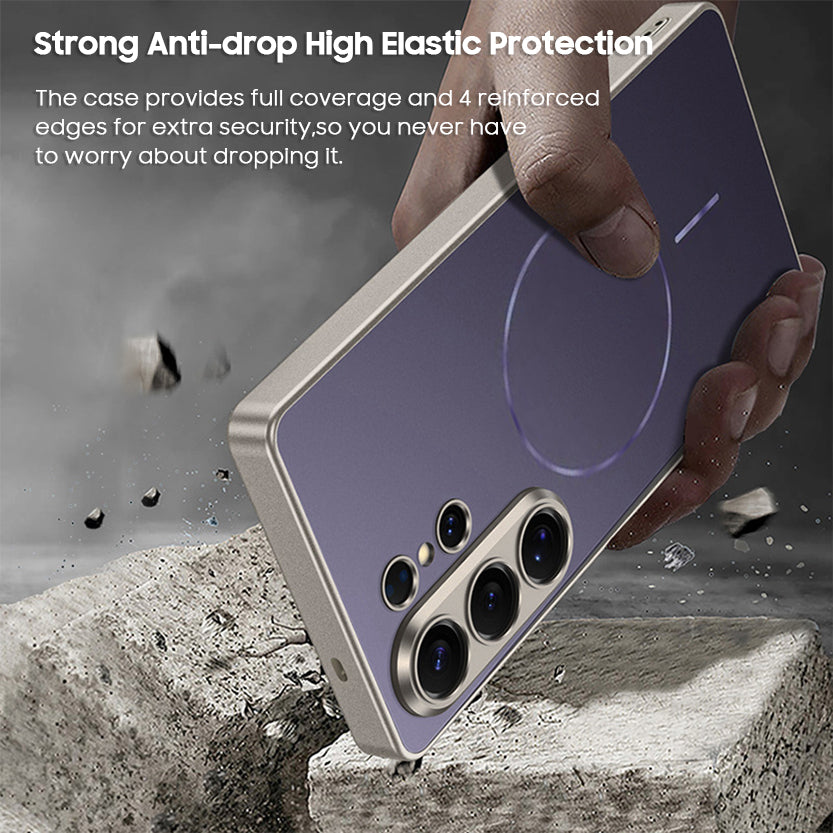 Electroplated Frosted Case with MagSafe