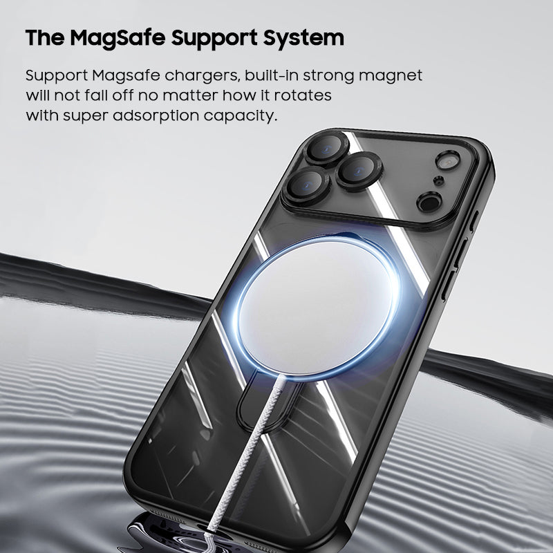 Electroplated Clear Case with MagSafe